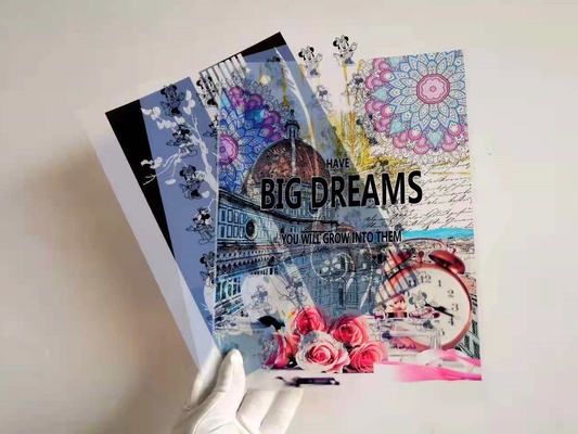 фильм печатания ЛЮБИМЦА Silkscreen дюйма 8.5X11 Milky для струйных прокладчиков
